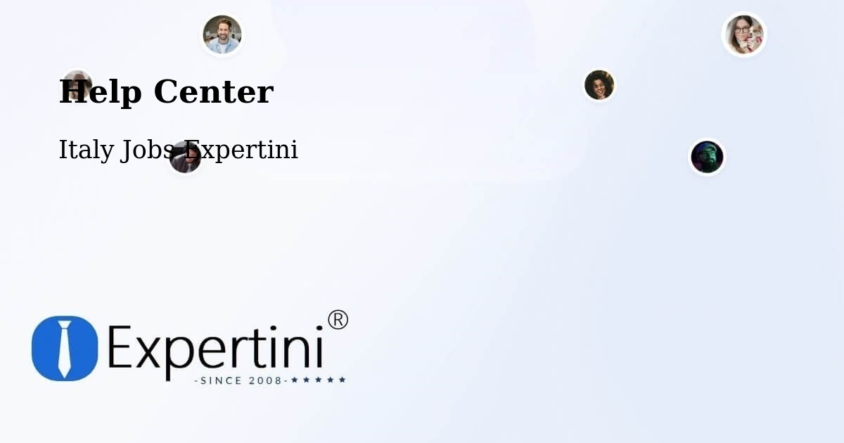 Help Center – Stia - Italy Jobs Expertini