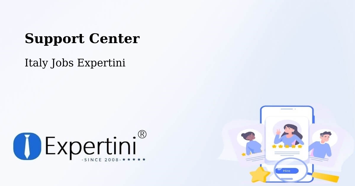 Support Services – Stia - Italy Jobs Expertini